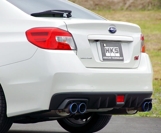 HKS　スーパーターボフルチタンマフラー