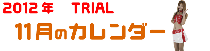 11���̃J�����_�[