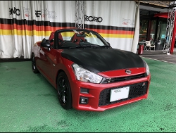 DAIHATSU@Ry@LA400Ki2016Nj@Ɂ@RECAROiJj@SR-7F@GU100H@RED@V[gq[^[t@~E@