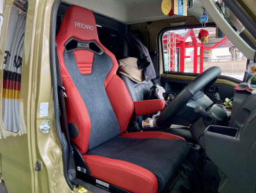 DAIHATSU@nC[bgW{@3BD-S510Oi2023Nj@Ɂ@RECAROiJj@SR-C@UT100@RED@