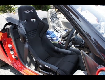 Recaro レカロシート Honda ビート Pp1にrecaro レカロ Ts G Sk2 Bk 装着