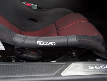 RECARO（レカロシート）　HONDA　S660　JW5にレカロ　TS-G GK　BK/RED　×2脚　装着