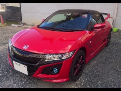 HONDA@S660@JW5@Ɂ@RECAROiJj@RS-G@GK@BK/RED@