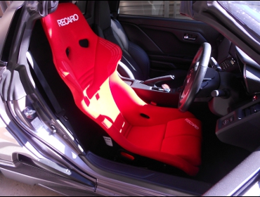 HONDA　S660　JW5　に　RECARO（レカロ）シート　RS-GS　RED　装着