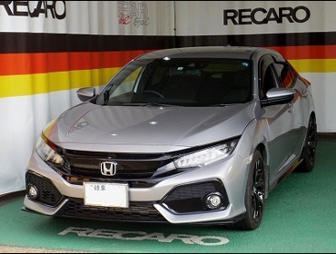 HONDA@VrbN@FK7i2018Nj@Ɂ@RECAROiJj@X|[cJC@