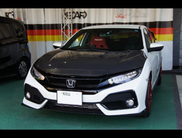 HONDA@VrbN@FK7i2018Nj@Ɂ@RECAROiJj@RS-GS@RED@