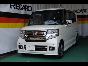 HONDA@N-BOX@JF1i2015Nj@Ɂ@RECAROiJj@SR-7F@GK100@BK/SIL@