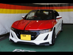 HONDA@S660@JW5i2016Nj@Ɂ@RECAROiJj@RS-G@GK@BK/RED@