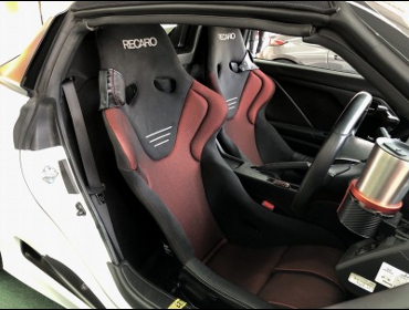 HONDA S660 JW5 に RECARO（レカロ） RS-G GK BK/RED シートヒーター