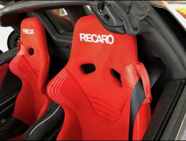 HONDA　S660　に　RECARO（レカロ）　RS-GS　RED　×左右　装着