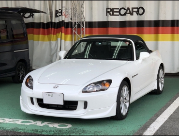 HONDA@S2000@AP2i2006Nj@Ɂ@RECAROiJj@RS-G@GK@BK/BK@