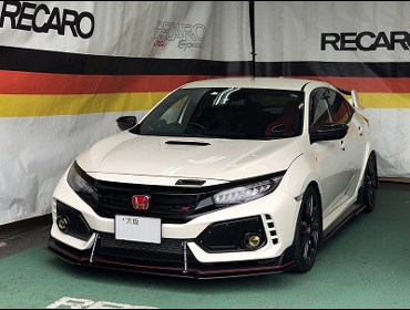 HONDA@VrbN@^CvR@FK8i2018Nj@Ɂ@RECAROiJj@PRO@RACER@RMS2600A@