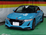 HONDA@S660i2015Nj@Ɂ@RECAROiJj@RS-G@GK@BK/SIL@V[gq[^[t@