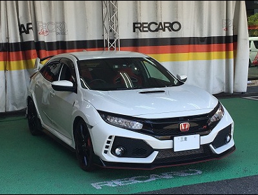 HONDA@VrbN@Type-R@FK8i2017Nj@Ɂ@RECAROiJj@SR-7@GU100@RED@