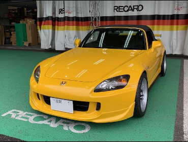 HONDA@S2000@AP1i2004Nj@Ɂ@RECAROiJj@RS-G@GK@BK/BK@