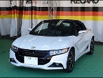 HONDA@S660@JW5i2015Nj@Ɂ@RECAROiJj@SR-7@GU100@BK@~E@