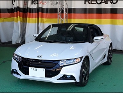 HONDA@S660@JW5i2015Nj@Ɂ@RECAROiJj@SR-7@GU100@BK@~E@