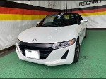 HONDA　S660　α　に　RECARO（レカロ）　TS-G　GK　BK/RED　＆　RS-G　GK　BK/RED　装着
