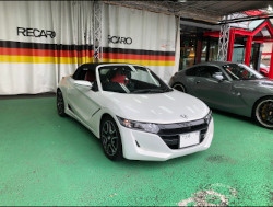 HONDA　S660　JW5（2020年）　RECARO（レカロ）　RCS　BKシェル/REDメッシュ　装着