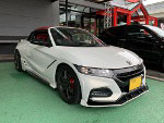 HONDA@S660@JW5@V[gq[^[tԁi2022Nj@Ɂ@RECAROiJj@SR-7@GU100H@RED@V[gq[^[t@