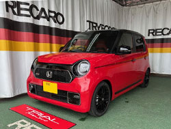 HONDA@N-ONE@6BA-JG3@Ɂ@RECAROiJj@SR-S@UT100H@RED@V[gq[^[t@