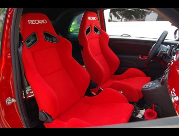 RECAROiJV[gj@@ABARTH@Aog500@Ɂ@RECARO@SR-7@KK100@RED@@SR-7@KK100@RED @