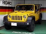 Jeep　ラングラー　JK36L　に　RECARO（レカロ）　スポーツスターLL100HレザーSE　限定Yellow　×2脚　装着