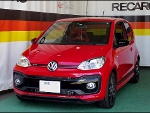 RECARO（レカロシート）　VW（フォルクスワーゲン）　UP!　GTI（2018年）　に　RECARO（レカロ）　SR-7　Lassic　RED　装着