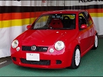 VW（フォルクスワーゲン）　ルポGTI（2005年）　に　RECARO（レカロ）　RS-GS　RED　装着
