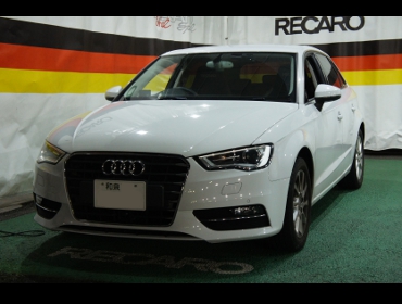 Audi@8V@Ɂ@RECAROiJj@SR-6@GK100S@BK/SIL@V[gq[^[t@