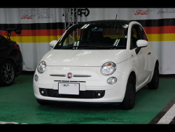 FIAT@FIAT500@ABA-31209i2012Nj@Ɂ@RECAROiJj@SR-7@GK100@BK/SIL@