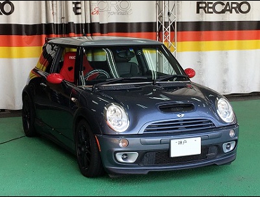 BMW MINI クーパーS GP に RECARO（レカロ） RS-GS RED シートヒーター