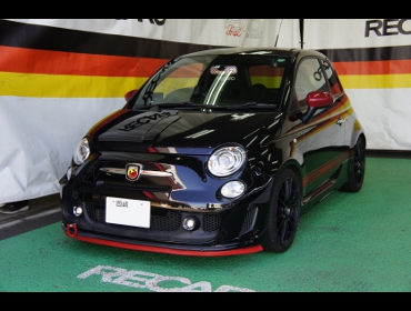 ABARTH@500i2011Nj@Ɂ@RECAROiJj@SR-7F@KK100@BK@