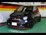 ABARTH@500i2011Nj@Ɂ@RECAROiJj@SR-7F@KK100@BK@