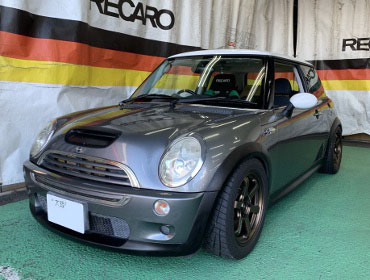 BMW@MINI@Cooper S@R53i2002Nj@Ɂ@RECAROiJj@RS-GE@