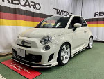 ABARTH500@312141i2017Nj@Ɂ@RECAROiJj@RS-G@GK@BK/BK@~E@
