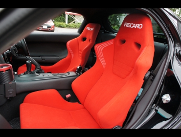 RECAROiJV[gj@MAZDA@RX-7@FD3SɃJ@TS-GS RED@@SR-6 KK100S RED@