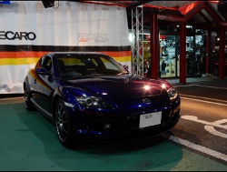 MAZDA@RX-8@Ɂ@RECAROiJj@SR-7@GK100@BK/SIL@