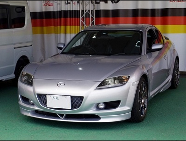 MAZDA@RX-8@SE3Pi2004Nj@Ɂ@RECAROiJj@RS-G@GK@BK/SIL@@