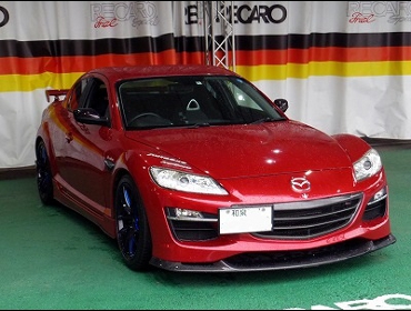 MAZDA@RX-8@SE3Pi2010Nj@Ɂ@RECAROiJj@RS-G@GK@BK/RED@