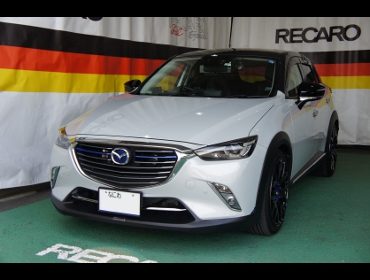 MAZDA@CX-3@Ɂ@RECAROiJj@SR-7@VbN@BK@