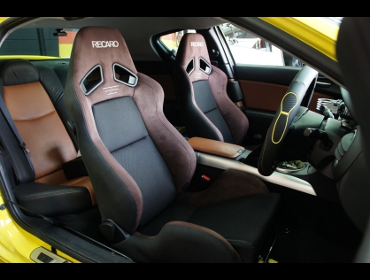 MAZDA RX-8 SE3P（2003年） に RECARO（レカロ） SR-7 GU100 ブラウン ...