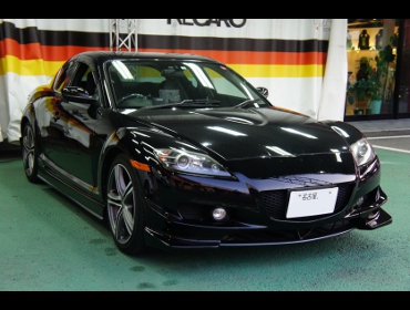 MAZDA@RX-8@SE3Pi2004Nj@Ɂ@RECAROiJj@RS-G@GK@BK/SIL@