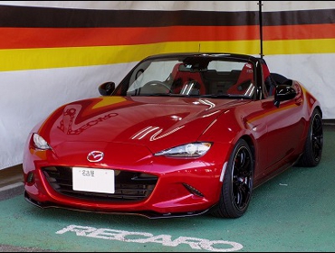 MAZDA@[hX^[@NDi2015Nj@Ɂ@RECAROiJj@SR-7@GU100H@RED@V[gq[^[t@~E@