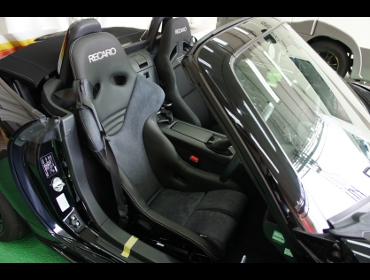 MAZDA　ロードスター　ND5RC　に　RECARO（レカロ）　RS-G　CL　シートヒーター付き　＆　SR-7F　GK100　BK/BK　シートヒーター付き　装着