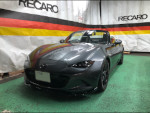 MAZDA@[hX^[@ND5RC@Ɂ@RECAROiJj@RS-GS@BK@V[gq[^[t@