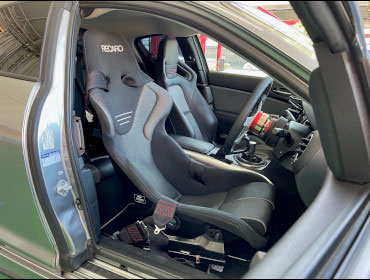 MAZDA@RX-8@SE3Pi2009Nj@Ɂ@RECAROiJj@TS-G@GK@BK/SIL@@RECARO~TRIAL@4_V[gxg@