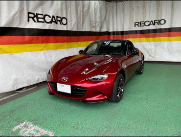 MAZDA@[hX^[@ND5RCi2022Nj@Ɂ@RECAROiJj@SR-7F@GK100@BK/BK@