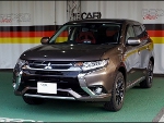 MITSUBISHI アウトランダー PHEV GG2W に RECARO(レカロ) SR-7 Lassic RED シートヒーター付き 装着