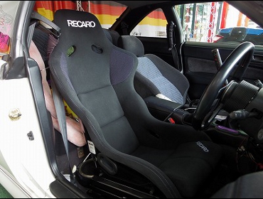 RECARO（レカロシート）　NISSAN　シルビア　S14　に　RECARO（レカロ）　SP-G�VKK　シートヒーター付き　装着